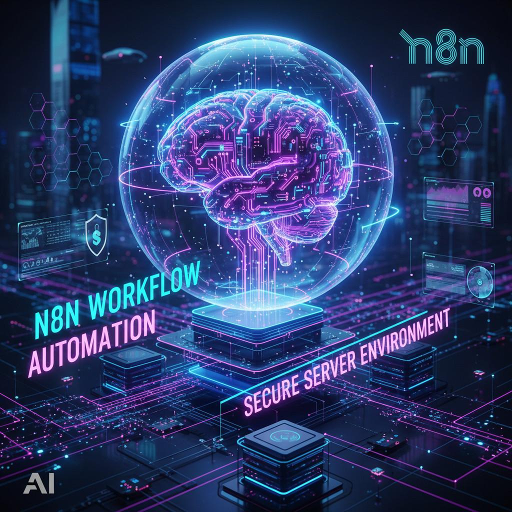 n8n Docker kurulumu ile güvenli workflow otomasyonu